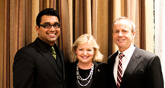 An evening with Honourable Stockwell Day. Mo Amir, MLA Jane Thornthwaite, Honourable Stockwell Day