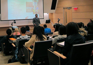 Simon Fraser University Lecture - Mo Amir, Business Administration class
