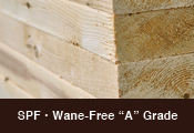 SPF Precut Lumber - Wane-Free A Grade