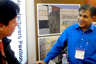 HOMDEX Seoul Lumber Exhibit Fareed Amir 