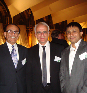 Schweighofer Prize - Muhammad Amir, Gerald Schweighofer, Vicky Patel
